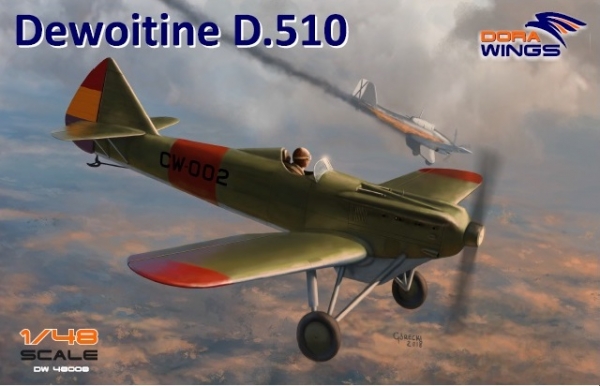 1/48 Dewoitine D.510 Spanish civil war (+bonus Japan, NIJ)